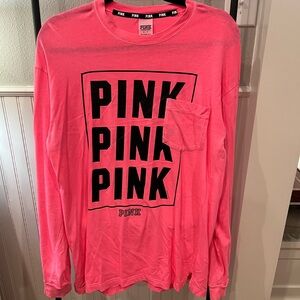 PINK Victorias Secret Long Sleeve Tee